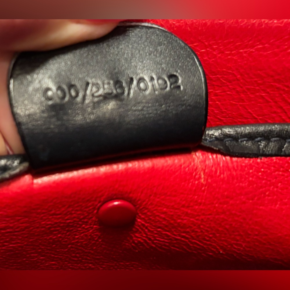 Gucci (w. COA) Calfskin Lady Lock Top Handle Satchel - Picture 13 of 16